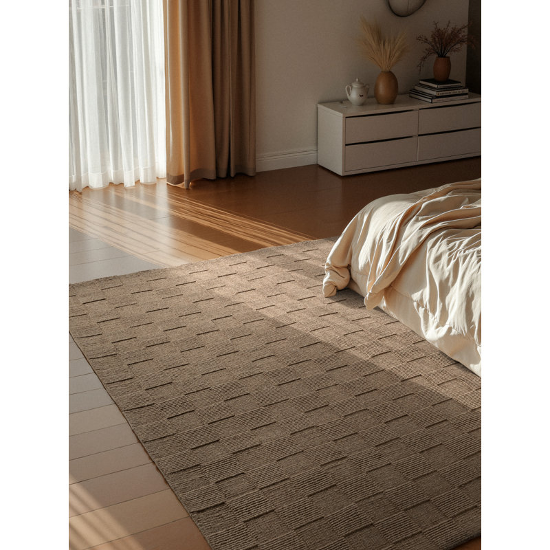 Villeroy & Boch Wool Rug Scala - Natural Living Room Rug with High-Low Texture for Living Room, Dining Room, Bedroom, and Hallway