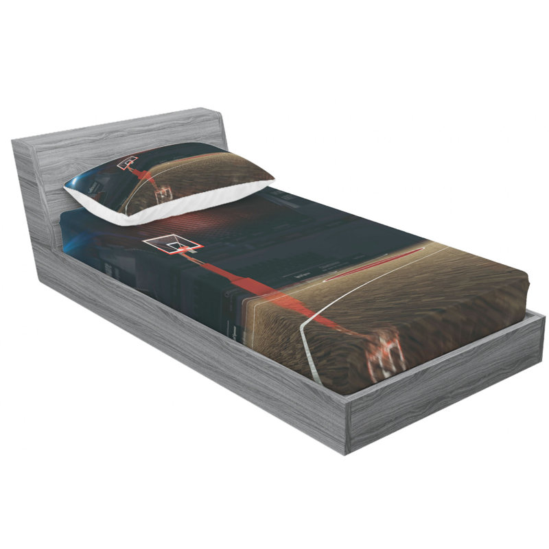 Microfiber Sheet Set, Twin XL Sheet Set with Fitted Sheet