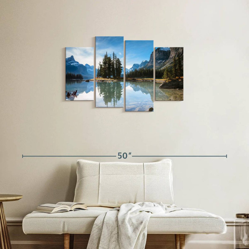 Alvord Scenic Spirit Island, H 22 po x l 36 po