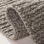 Tapis gris en jute / sisal tissé à plat à la main Alda-1453849558