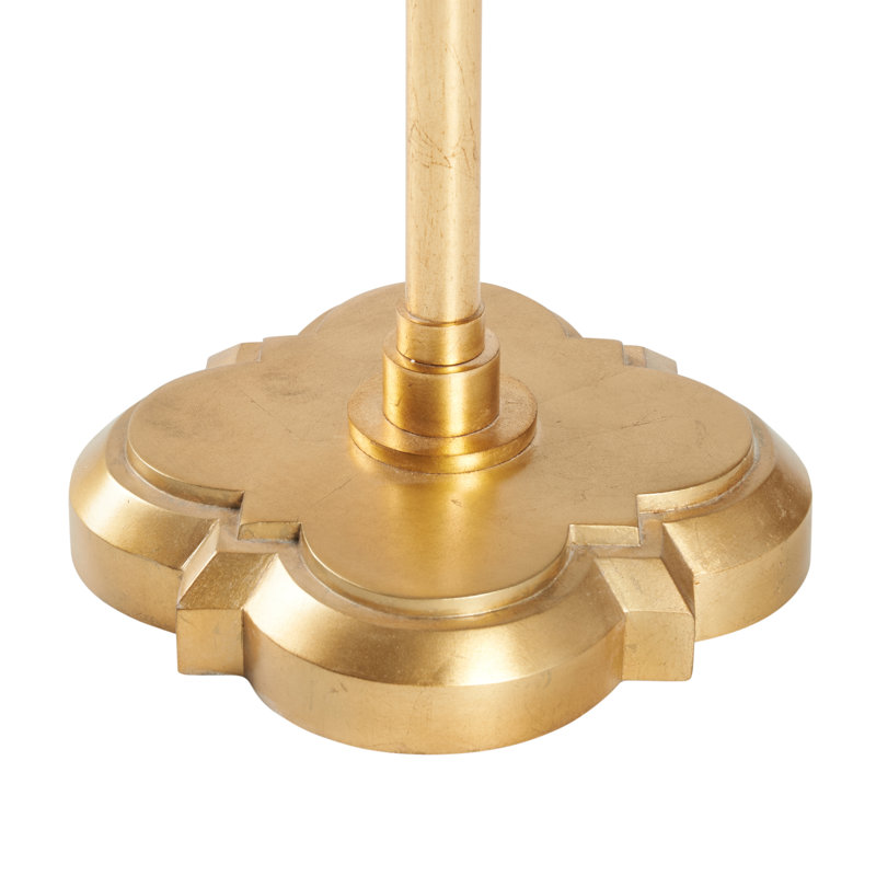 Quatrefoil Floor Lamp - Gold Leaf