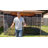 Bekham 11 FT. X 11 FT. Steel Paito Soft Top Gazebo with Netting and Canopy Roof