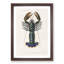 Crimson Crawfish by Charles D' Orbigny - Picture Frame Painting Print-55490297-55490296