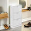 3 Tier Wooden Shoe Storage Cabinet