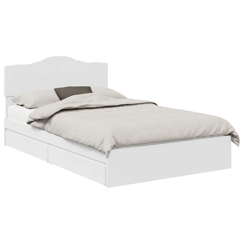 Bed, Small Double (4'), White