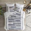 Serena Navy/Grey Standard Cotton 3 Piece Duvet Cover Set-2068148430