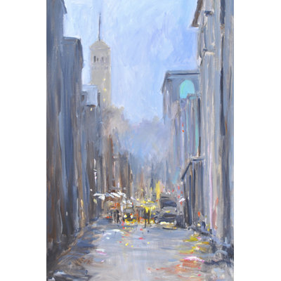 City View by Allayn Stevens - Wrapped Canvas Painting