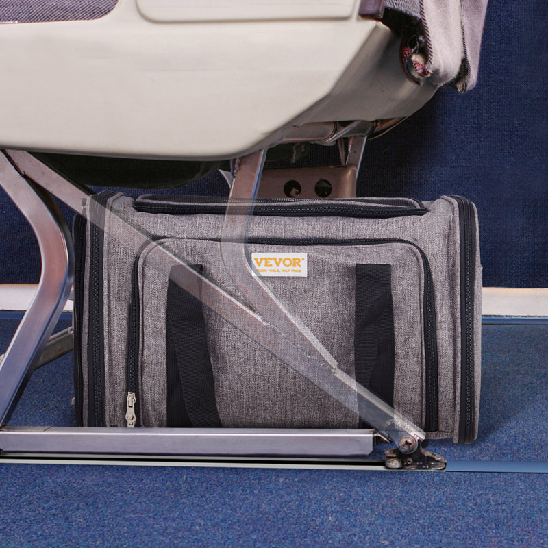 Porte-chat avec roulettes, transporteur approuvé par la compagnie aérienne