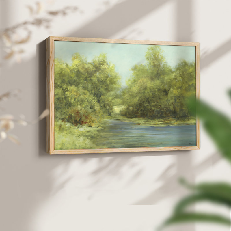 Country Views III - Reproduction encadrée - Restickable, H 8 po x l 10 po, Naturel