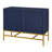 Jestiny Sideboard, Dining cabinet, Office credenza with two adjustable shelves-1578070518
