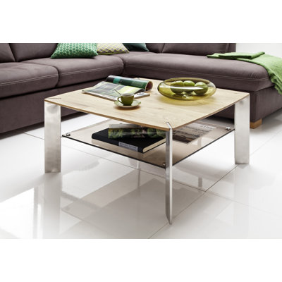 Criner Four Leg Coffee Table with Storage