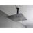 Matte Black 16" Bathroom Shower Head - Provides Natural Rainfall Sensation, Self-Cleaning Spray Nozzle, Complies With American Standard Pipe Connections Luxury For Simulation, Fits And All Arms-125173622