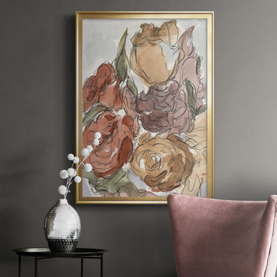 " Cropped Floral Arrangement II "