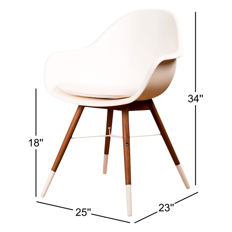 Ensemble de 4 chaises de patio avec coussins Rafael