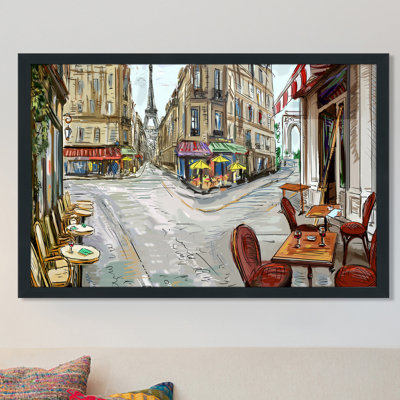 "Day in Paris", impression encadrée