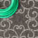 Hagerman Vintage Filigree Textured Weave Black/Gray Indoor/Outdoor Rug