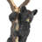 Black Bear Sculptural Floor Lamp