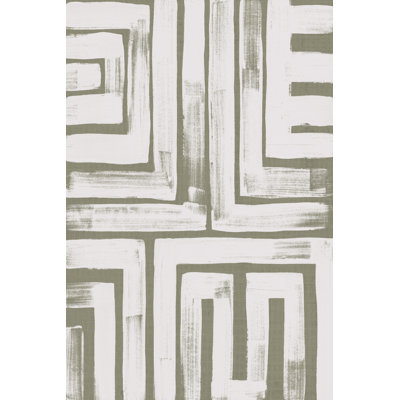 Maze Interlock I - Wrapped Canvas Print