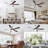 52 Inch Ceiling Fan with Light and Remote Control, 6-Speed Quiet Reversible Motor, 3 Color Temperature