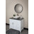 Eden Bath 15.75'' Stone Square Bathroom Sink