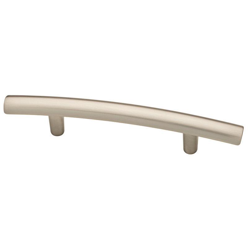 Individuals 3" Center to Center Arch Pull, Satin Nickel