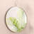 Lizaida Metal Oval Wall Mirror
