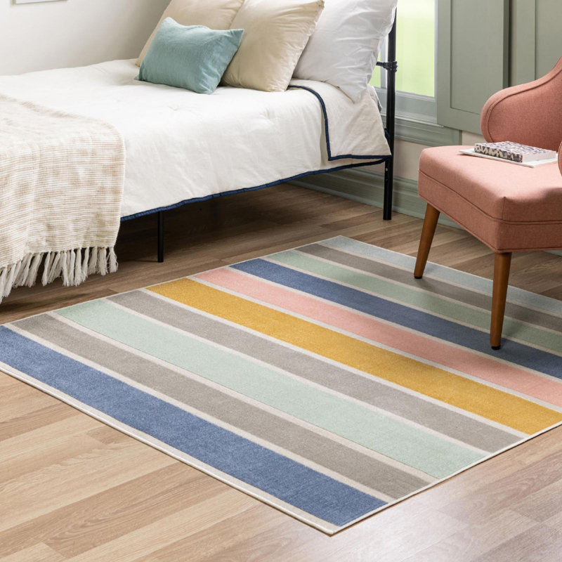 Tapis Contemporary Nin, Tapis de couloir 2 pi x 10 pi