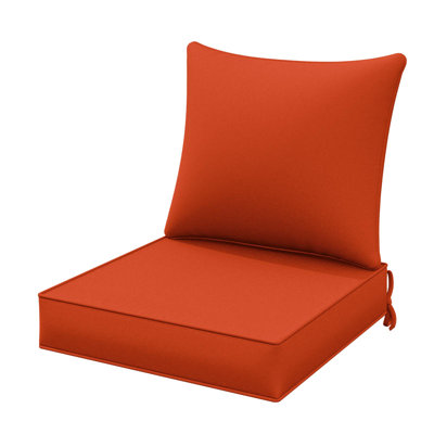 Wynee Outdoor Deep Seat Cushion Set Outdoor Patio Chair Cushions