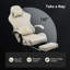 Gaming Chair, Computer Chair with Footrest and Bluetooth Speakers, High Back Ergonomic Gaming Chair, Reclining Gaming Chair with Linkage Armrests for Adults-900447848
