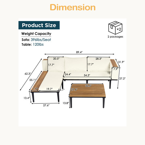 Dimensions du produit