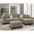 Abbondio 3-Piece Sectional Set W/ Ottoman-1525206599-1532692855