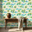 Papier peint adhésif tropical Tropical Sandy Beach Palmiers