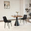 Chaises de salle à manger en cuir, chaises de cuisine en similicuir de style Mid-Century-9896391-9896390