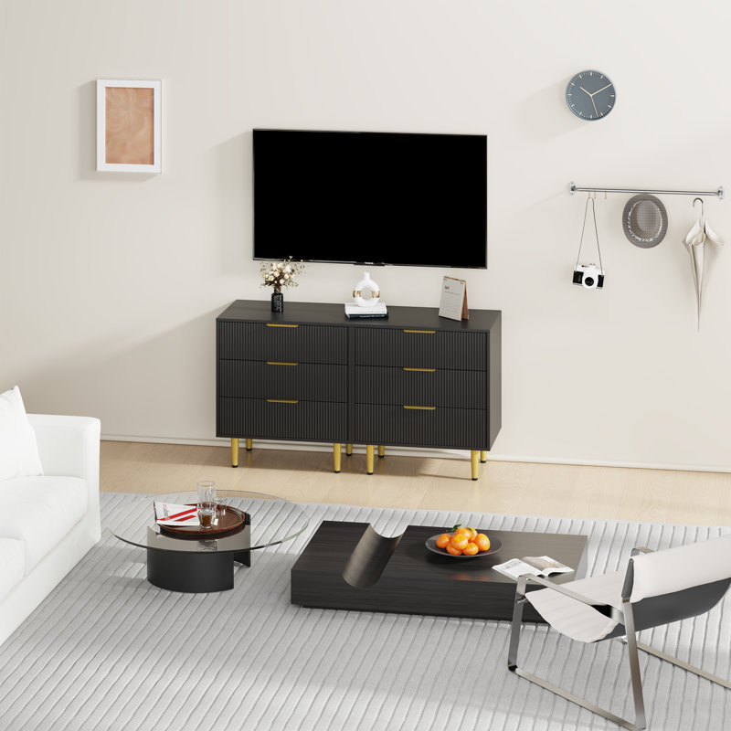 Chest of Drawers, Black