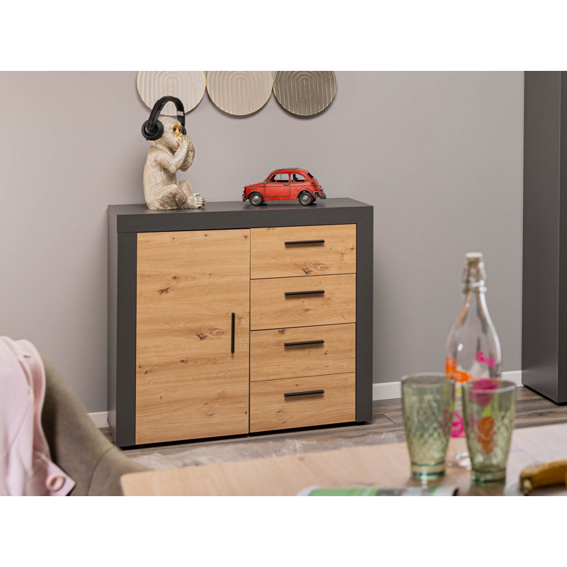 Hagenah 4 Drawer 94Cm W Combi Chest