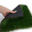 Gazon artificiel, tapis d'extérieur avec drainage, velours épais pour la terrasse, balcon, jardin