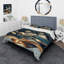 Ensemble de housse de couette en microfibre / polyester Dreamy Golden Mountain I Bedding-845806270