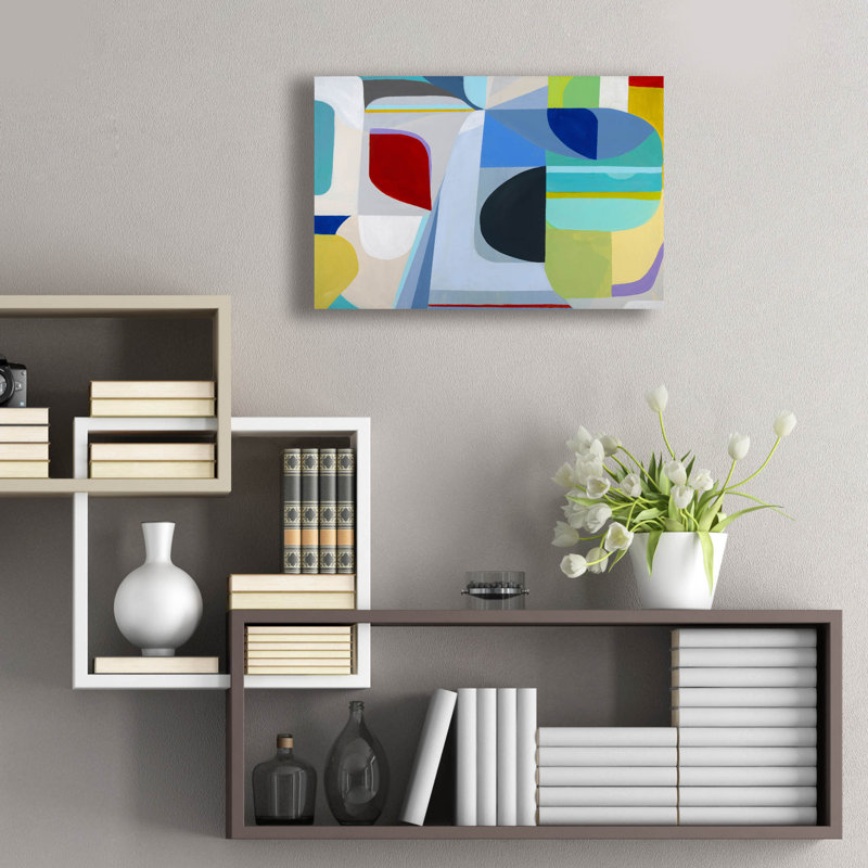 «Into The Sky Of This» par Marion Griese, H 16 po x l 24 po x P 0,2 po