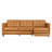 Stoll 93" Power Inclining Genuine Leather Sofa