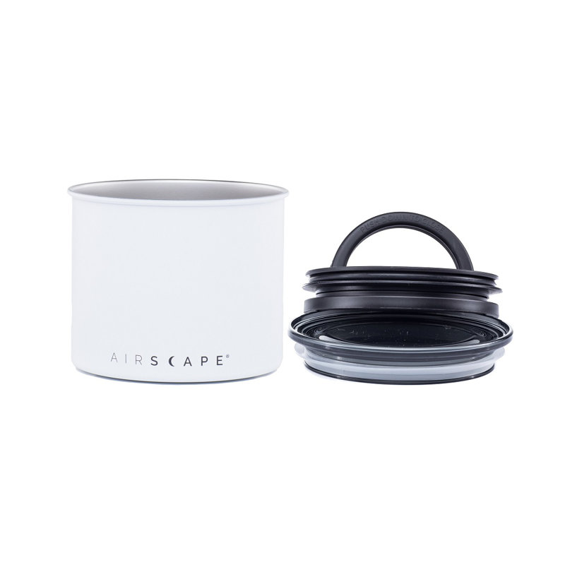 Jar, 4" H x 5" W x 5" D, Chalk (Matte White)