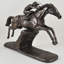 Animal Istbraq Racing Bronze Horse Figurine