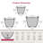 3-Piece Round Concrete Indoor/Outdoor Pot Planter Set-1031698975-1031698972