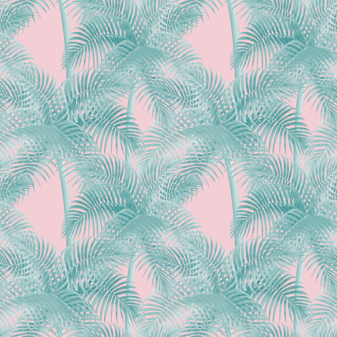 Palm Trees Pattern - Leinwanddrucke