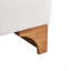 Chaise d'appoint moderne à dossier roulé Aundray-1196127207