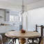 Luminaire suspendu moderne en verre transparent -719109130