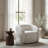 Roxbury Boucle Fabric Swivel Accent Chair-88357467
