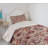 Rose Farmhouse / Country Polyester Floral Coverlet-41890336