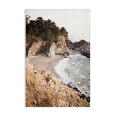 Rugged Rocky Cove Canvas Wall Art by Sisi and Seb