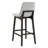 Upholstered Bar Stool with Solid Wood Legs-119721198-119721200