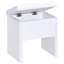 Ensemble coiffeuse avec tabouret relevable Harvey